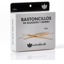 NATURBRUSH  BASTONCILLOS	 Гигиенические ватные палочки из органического хлопка 100 шт