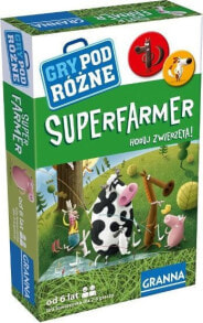 Настольные игры для компании granna Gra planszowa Super Farmer Mini