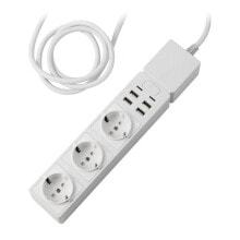 Удлинители и переходники Точка доступа Edimax SP-1123WT USB 2300W Белый