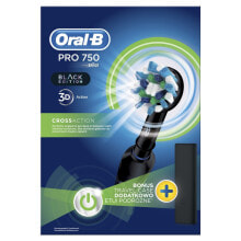 Электрические зубные щетки Oral-B PRO 750 CrossAction Для взрослых Черный, Белый 4210201218463