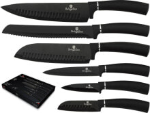 Наборы кухонных ножей Berlinger Haus 6 - Partial Knife Set, Black Royal Collection - BH / 2383