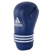 Боксерские перчатки боксерские перчатки Adidas Semi Contact  Синие