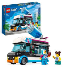 Конструкторы LEGO Конструктор Lego City 60384 Фургон-Пингвин