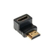 Компьютерные разъемы и переходники InLine 17600H кабельный разъем/переходник HDMI Черный