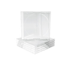 Сумки и боксы для дисков mediaRange BOX24 чехлы для оптических дисков Стандартная упаковка 1 диск (ов) Прозрачный