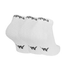 Мужские носки мужские носки низкие белые 3 пары  	Kapp Sonor Socks 704275-001