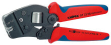 Инструмент для опрессовки контактных гильз самонастраивающийся с торцевой установкой Knipex 97 53 08 KN-975308