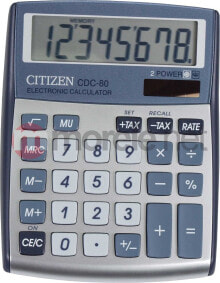 Калькуляторы Kalkulator Citizen CDC-80 SILVER