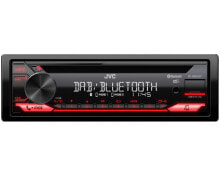 Автомагнитолы JVC KD-DB622BT автомобильный медиа-ресивер Черный 200 W Bluetooth
