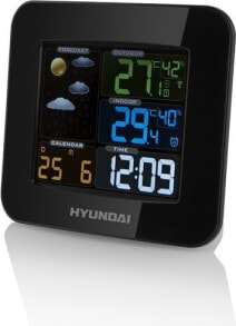 Механические метеостанции, термометры и барометры Stacja pogodowa Hyundai WS 8446