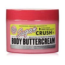 Кремы и лосьоны для тела Soap & Glory Sugar Crush Body Butter Cream Питательное масло для тела с ши, какао и миндальным маслами 300 мл