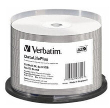 Диски и кассеты Verbatim DataLifePlus 8,5 GB DVD+R DL 50 шт 43754