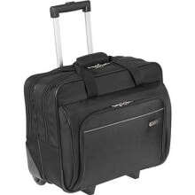 Рюкзаки, сумки и чехлы для ноутбуков и планшетов Сумка для ноутбука черная на колесиках Targus Executive 15.6