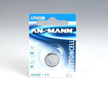 Батарейки и аккумуляторы для аудио- и видеотехники Ansmann Lithium CR 1620, 3 V Battery Батарейка одноразового использования Литий-ионная (Li-Ion) 5020072