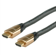 Компьютерные разъемы и переходники rOLINE 11.04.5805 HDMI кабель 7,5 m HDMI Тип A (Стандарт) Черный