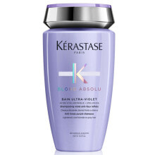 Шампуни для волос Kerastase Blond Absolu Bain Ultra-Violet Оттеночный шампунь для светлых волос, нейтрализующий желтизну 250 мл