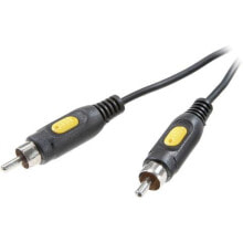 Акустические кабели speaKa Professional SP-7869860 аудио кабель 10 m RCA Черный