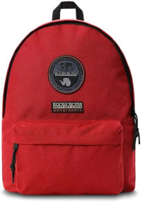Мужские спортивные рюкзаки Мужской спортивный рюкзак синий с отделением Napapijri Napapijri Voyage 1 Backpack 40 cm Synthetic, Red (True Red)