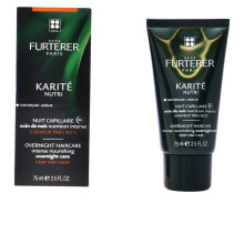 Несмываемый уход и масла для волос Rene Furterer Karite Nutri Overnight Hair Care  Ночной увлажняющий крем для волос 75 мл