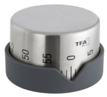 Кухонные термометры и таймеры TFA-Dostmann 38.1027.10 будильник Серый, Нержавеющая сталь
