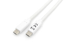 Компьютерные разъемы и переходники Equip 128362 USB кабель 2 m USB 3.2 Gen 1 (3.1 Gen 1) USB C Белый