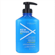 Средства по уходу за лицом для мужчин Periche Men New Order Hydrating Face & Hair Cream Мужской увлажняющий крем для лица и волос 250 мл