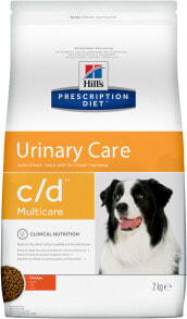 Сухие корма для собак Сухой корм для собак Hill's Prescription Diet c/d при профилактике мочекаменной болезни (мкб), диетический, с курицей, 2 кг