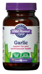 Oregon's Wild Harvest Garlic -- Чеснок  - 90 Желатиновых Капсул