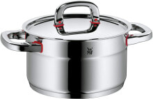 Кастрюли и ковши wMF cookware Ø 20 cm approx. 3,3l Premium One Inside scaling vapor hole Cool+ Technology metal lid Cromargan stainless steel brushed suitable for all stove tops including induction dishwasher-safe