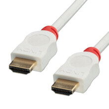 Компьютерные разъемы и переходники lindy 41410 HDMI кабель 0,5 m HDMI Тип A (Стандарт) Красный, Белый