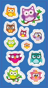 Наклейки для детского творчества ranok Owls Stickers