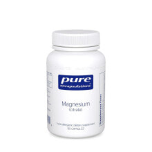 Магний Pure Encapsulations Magnesium Citrate Цитрат магния 90 капсул