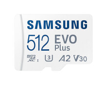 Карты памяти samsung EVO Plus карта памяти 512 GB MicroSDXC UHS-I Класс 10 MB-MC512KA/EU