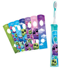 Электрические зубные щетки Sonic electric toothbrush for children with Blue tooth Sonicare For Kids HX6322 / 04