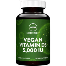 Витамин D MRM Vegan Vitamin D3  Витамин D3 для веганов 60 веганских капсул