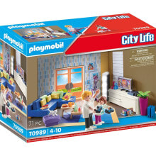 Детские игровые наборы и фигурки из дерева PLAYMOBIL City Life Living Room