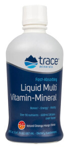 Витаминно-минеральные комплексы Trace Minerals Research Liquid Multi Vita-Mineral Жидкий витаминно-минеральный комплекс для взрослых 887 мл