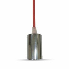 Лампочки V-TAC VT-7338 люстра/потолочный светильник Хромовый, Красный E27 3791
