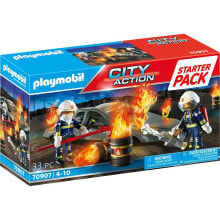 Детские игровые наборы и фигурки из дерева pLAYMOBIL Starter Pack Fire Simulacro City Action
