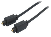 Акустические кабели shiverpeaks 5.0m Toslink - Toslink аудио кабель 5 m Черный BS69004-5.0