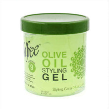 Гели и лосьоны для укладки волос Sofn'free Olive Oil Styling Gel  Фиксирующий гель для волос с оливковым маслом 425 г