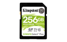 Карты памяти Kingston Technology Canvas Select Plus карта памяти 256 GB SDXC Класс 10 UHS-I SDS2/256GB