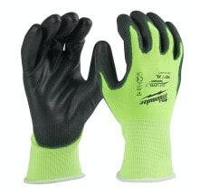 Перчатки Перчатки Milwaukee Hi-Vis, устойчивые к порезам, класс 1/A, размер 10 (XL)