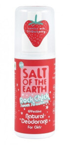 Дезодоранты salt Of The Earth Rock Chick Sweet Strawberry Natural Deodorant Натуральный дезодорант, с ароматом клубники 100 л