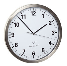 Настенные часы TFA-Dostmann 60.3523.02 настенные часы Кварцевые стенные часы Круглый Серебристый, Белый