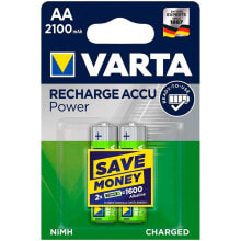 Батарейки и аккумуляторы для аудио- и видеотехники VARTA 1x2 Rechargeable AA Ready2Use NiMH 2100mAh Mignon Batteries