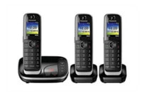 Телефоны Panasonic KX-TGJ323 DECT телефон Черный Идентификация абонента (Caller ID) KX-TGJ323GB