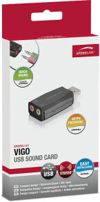 Звуковые карты sPEEDLINK VIGO USB SL-8850-BK-01