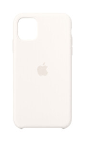 Чехлы для смартфонов чехол силиконовый Apple Silicone Case MWVX2ZM/A для iPhone 11 белый