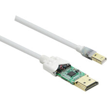 Компьютерные разъемы и переходники Renkforce RF-4660902 видео кабель адаптер 1,8 m Mini DisplayPort HDMI Белый